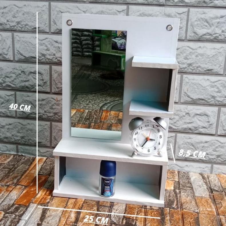 RAK KOSMETIK || RAK KOSMETIK CERMIN || RAK KOSMETIK ELEGAN || RAK KOSMETIK MINIMALIS || RAK KOSMETIK