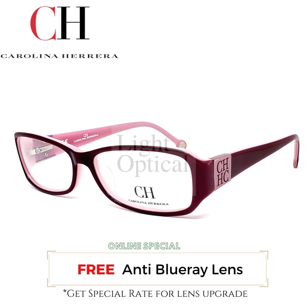 Kacamata Carolina Herrera VHE-526 (Col. 0AHB)