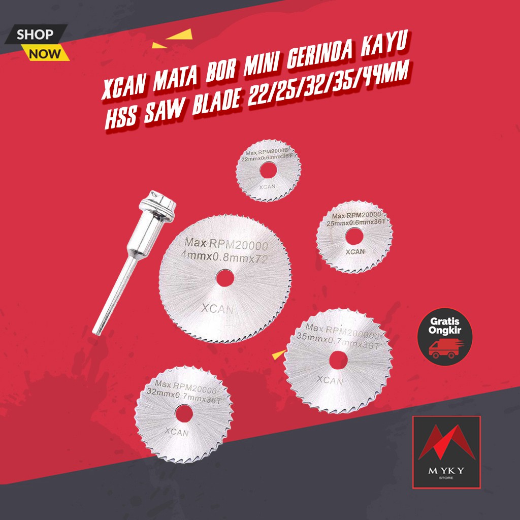 MATA BOR MINI GERGAJI GERINDA KAYU HSS SAW BLADE