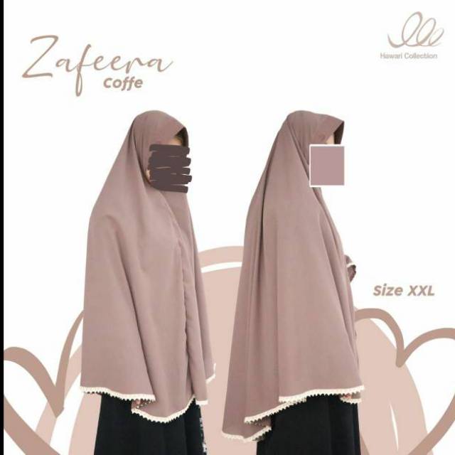 Jilbab / khimar  wanita , Zafeera XXL by Hawari collection