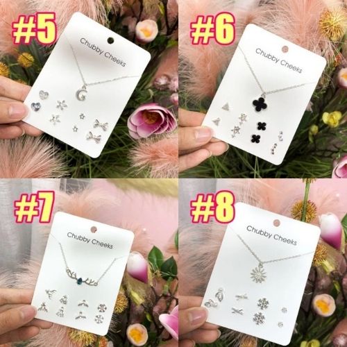 ✿AYN✿    Kalung Anting Set FA05 Fashion Wanita Korea Aksesoris Murah