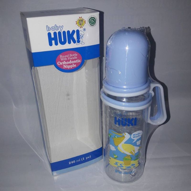 Baby huki bottle super delux with handle 240ml CI0168