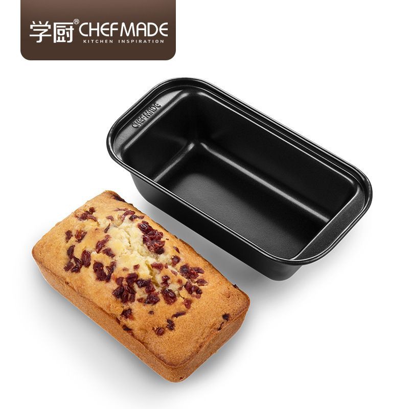 chefmade basic small loaf pan wk116259 Black / loyang roti kecil