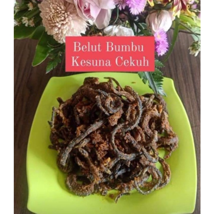 

lindung bumbu / belut bumbu bali 200gr