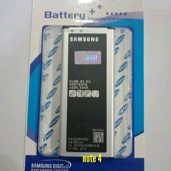 Baterai Samsung Note 4