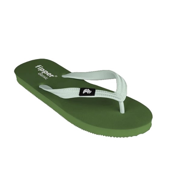 Sandal Fipper Classic Green Army Grey Oyster Original