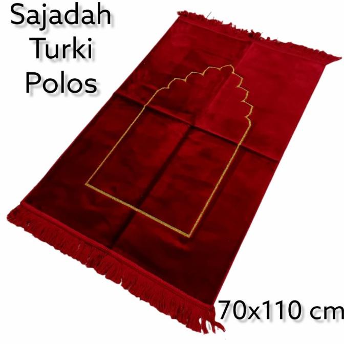Sajadah Dokuteks Sajadah Turki Sajadah Polos