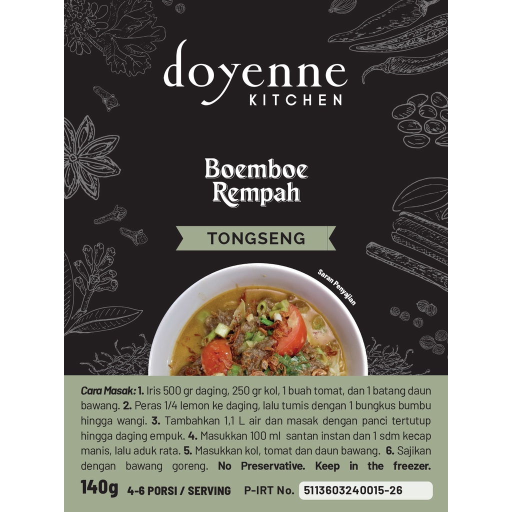 

Boemboe Rempah Tongseng