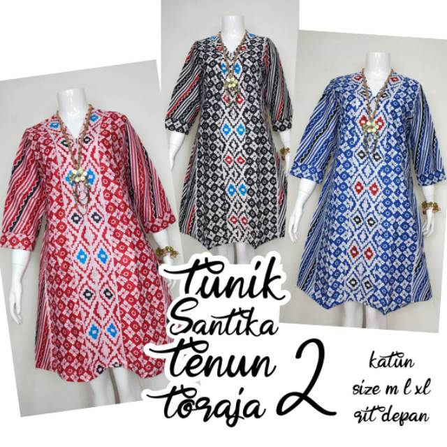 Tunik santika tenun toraja 2