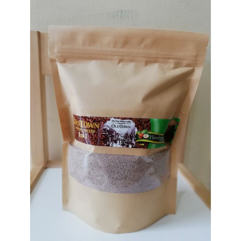 Kopi Old Town Hazelnut / Classic / Less Sugar / Cane Sugar / Mocha repack 500 gr