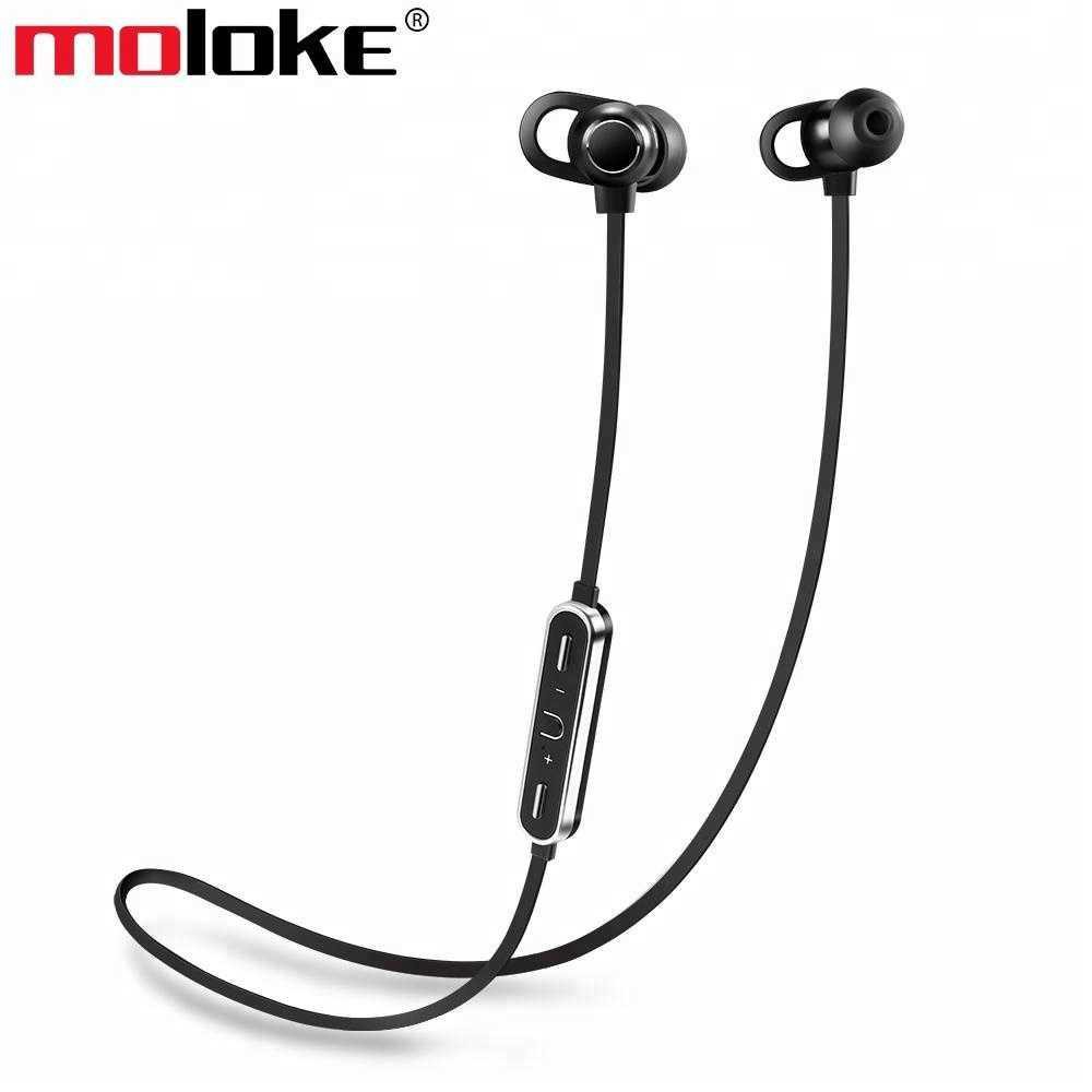 Moloke Bluetooth Sport Earphone - S7 [Hitam]