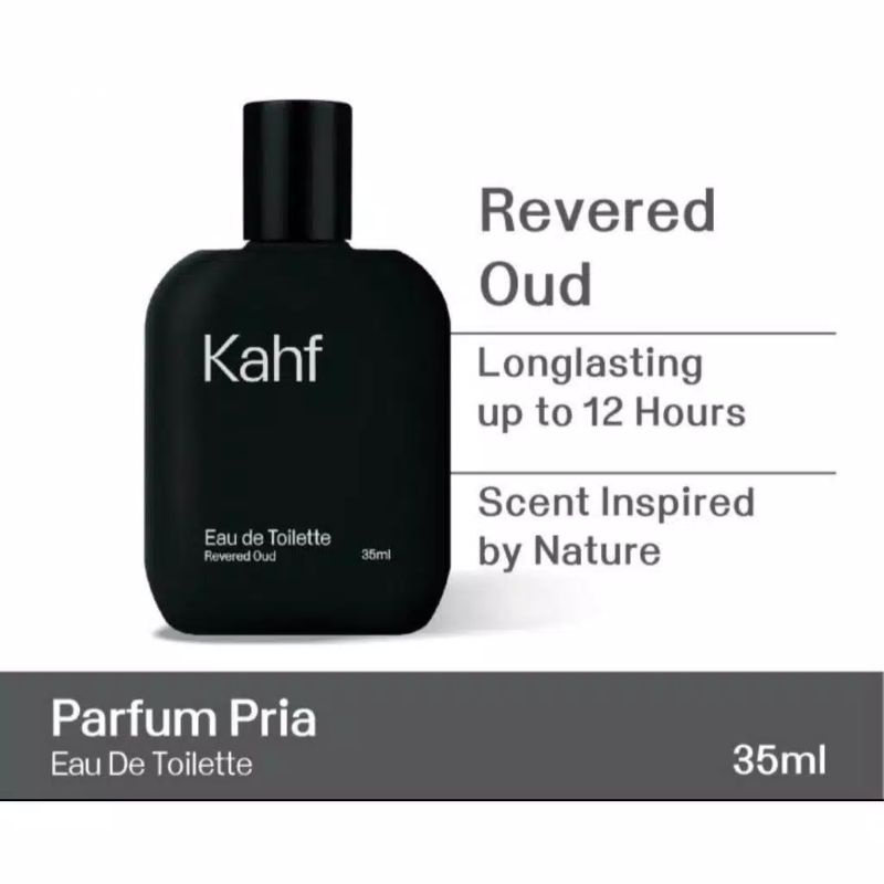 KAHF REVERED OUD || PARFUM KAHF 35ML ||