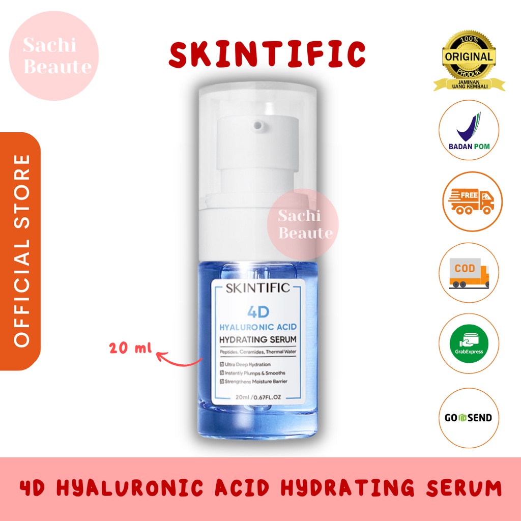 SKINTIFIC 4D Hyaluronic Acid Hydrating Serum