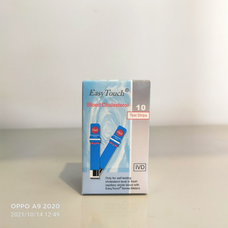 Strip Kolesterol Easy Touch / EasyTouch Cholesterol / Test strips Kolesterol Easy touch