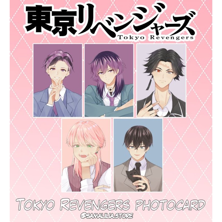 TOKYO REVENGERS PHOTOCARD ( BONTEN VERSION)