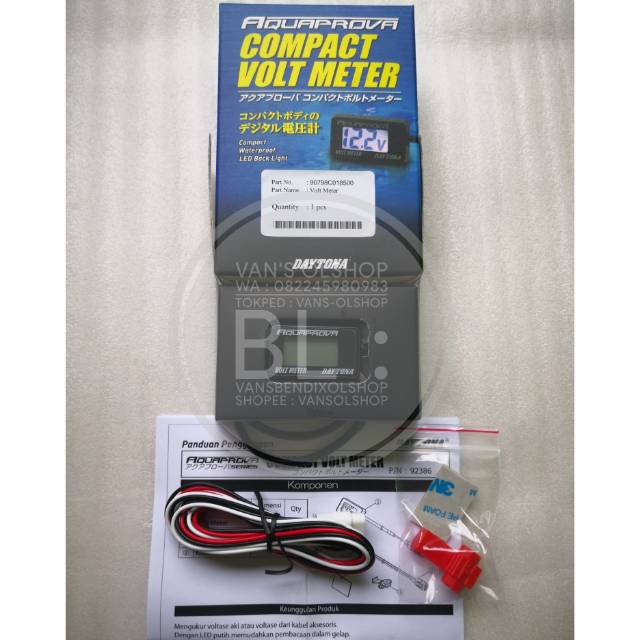 Daytona Voltmeter UNIVERSAL Orginal Yamaha Genuine Parts