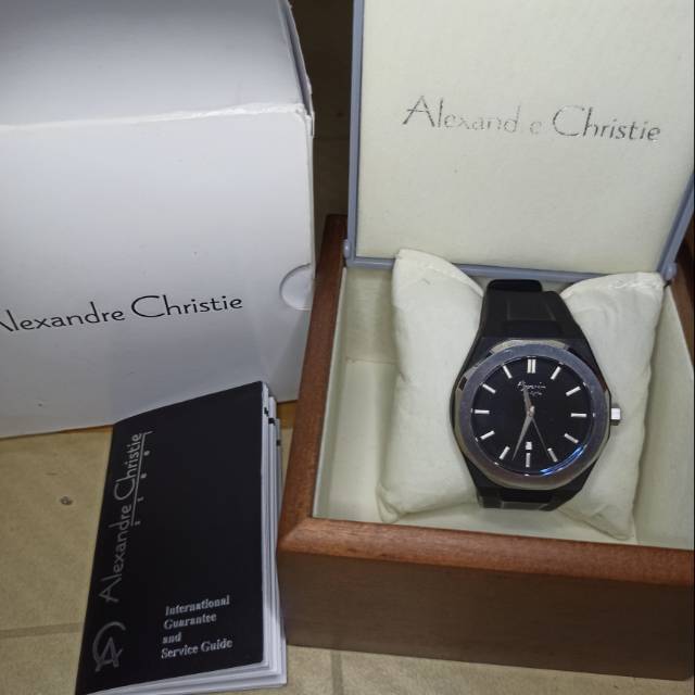 Jam tangan pria Alexandre Christie 8613MD, Gress like new