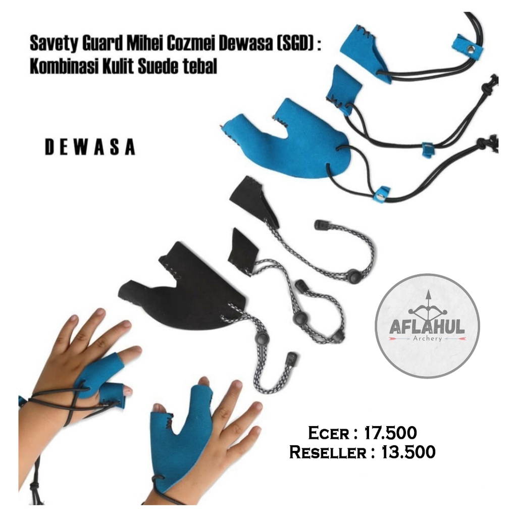 Safety Guard Mihei Cozmei Dewasa Aflahul Archery | Olahraga Panahan Murah Busur Panah Horsebow Arche