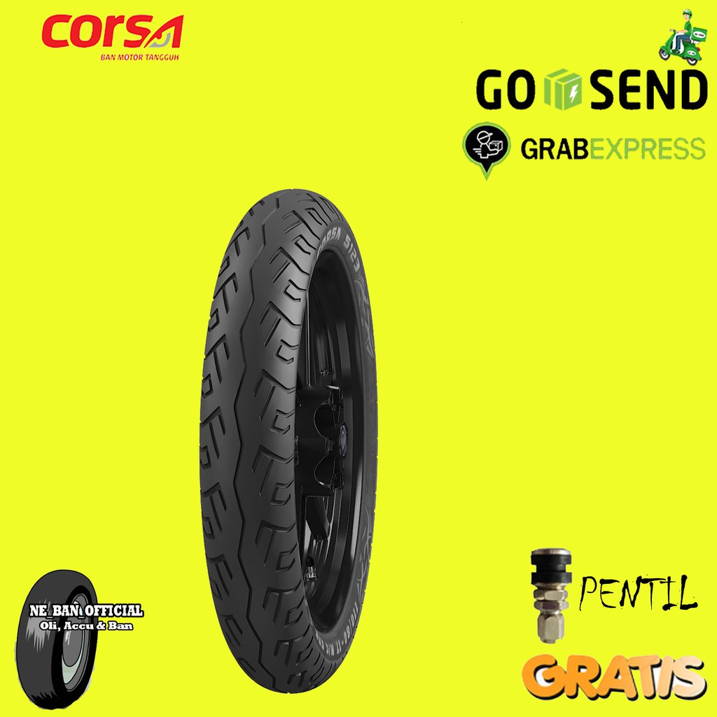 BAN MOTOR CORSA S123 70/90 RING 17 TUBELESS