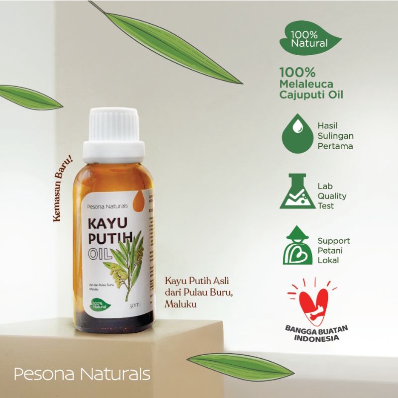 Minyak Kayu Putih Pesona Naturals 30ml - Minyak Kayu Putih 30 ml