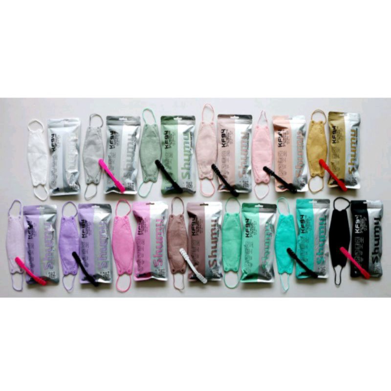 Masker Shumu Kf94 Izin KEMENKES RI 1pack isi 10pcs