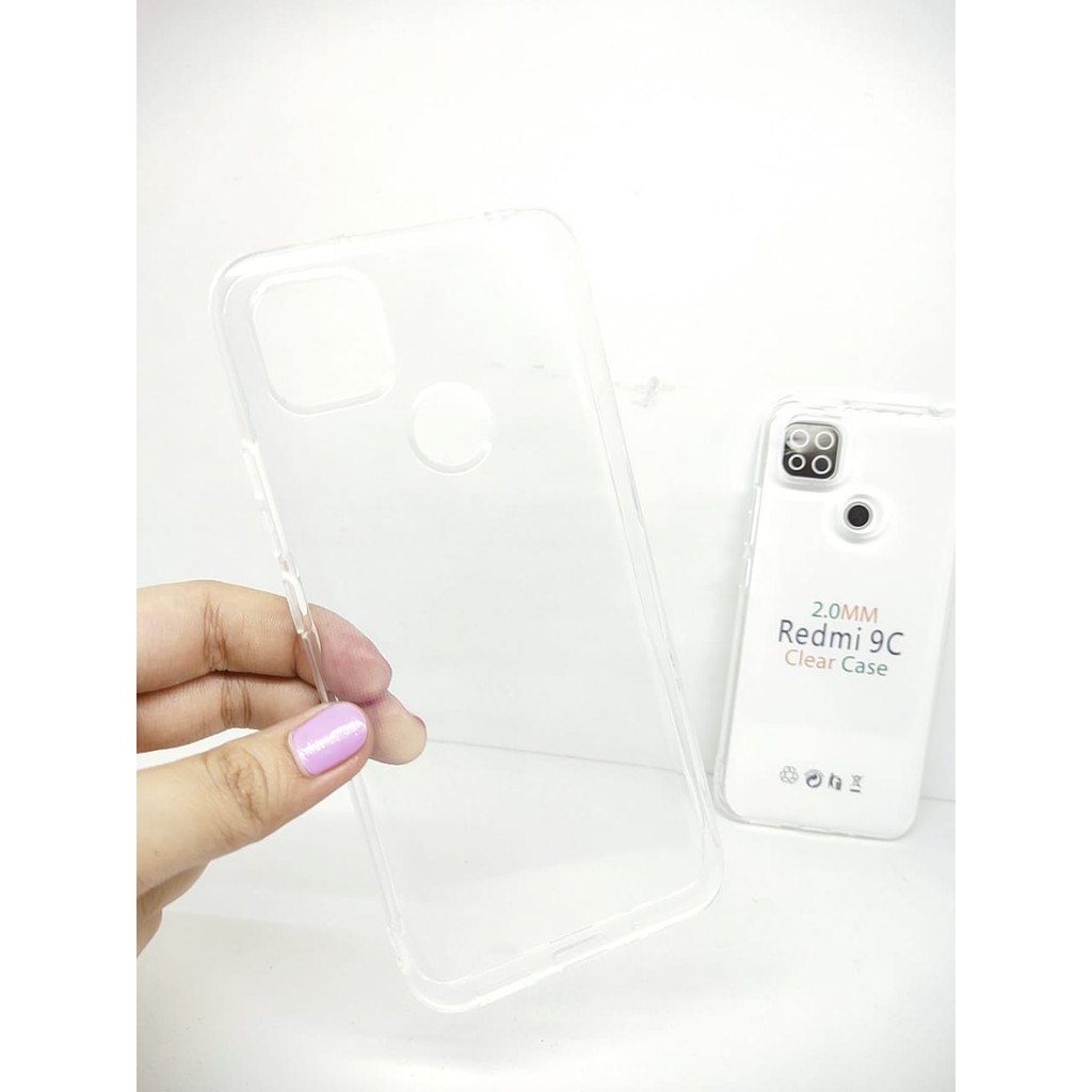 Soft Case OEM Transparan Redmi 9C 6.53 Inchi Clear Ultra Thin TEBAL 2.0mm SUPER CLEAR