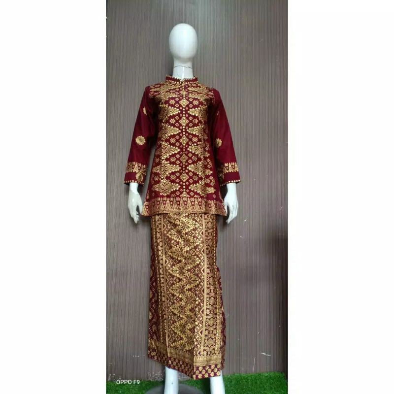 SETELAN BATIK SONGKET PALEMBANG