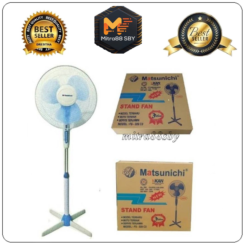 Mitra88sby kipas angin berdiri Matsunichi ( stand fan ) 16 inch C3