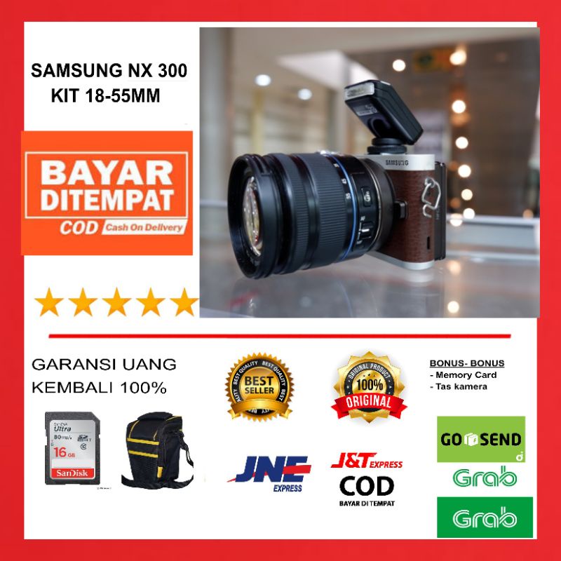 Kamera Samsung NX300 KIT 18-55MM WIFI