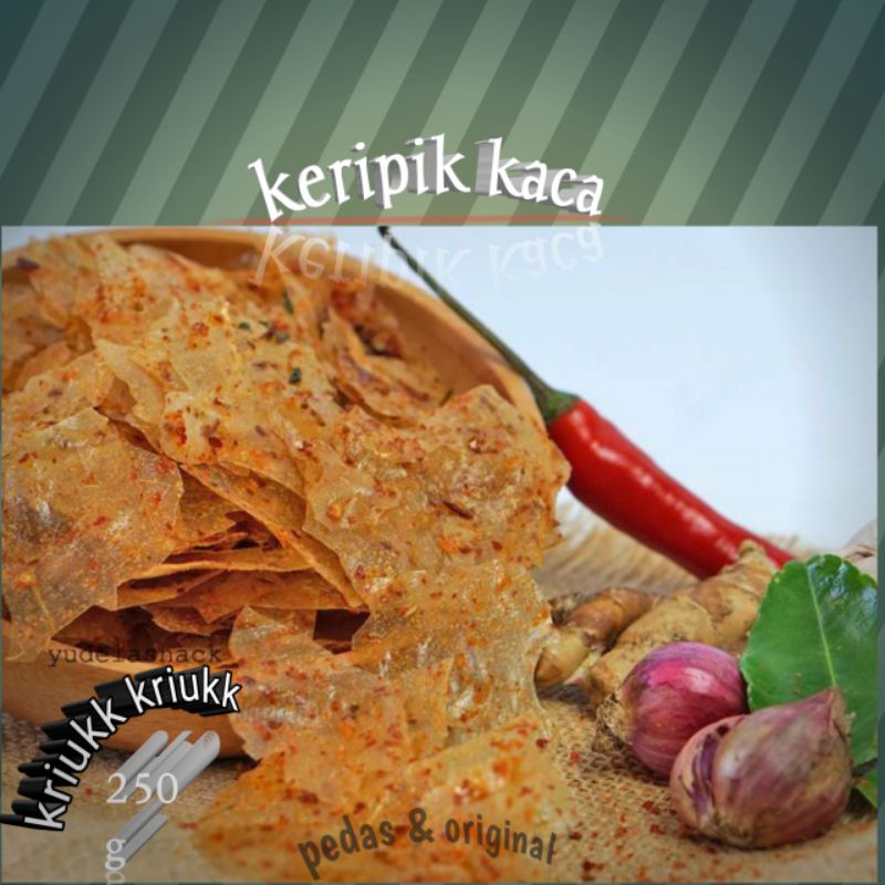 

KERIPIK KACA (PIKCA)bulat enak dan gurih