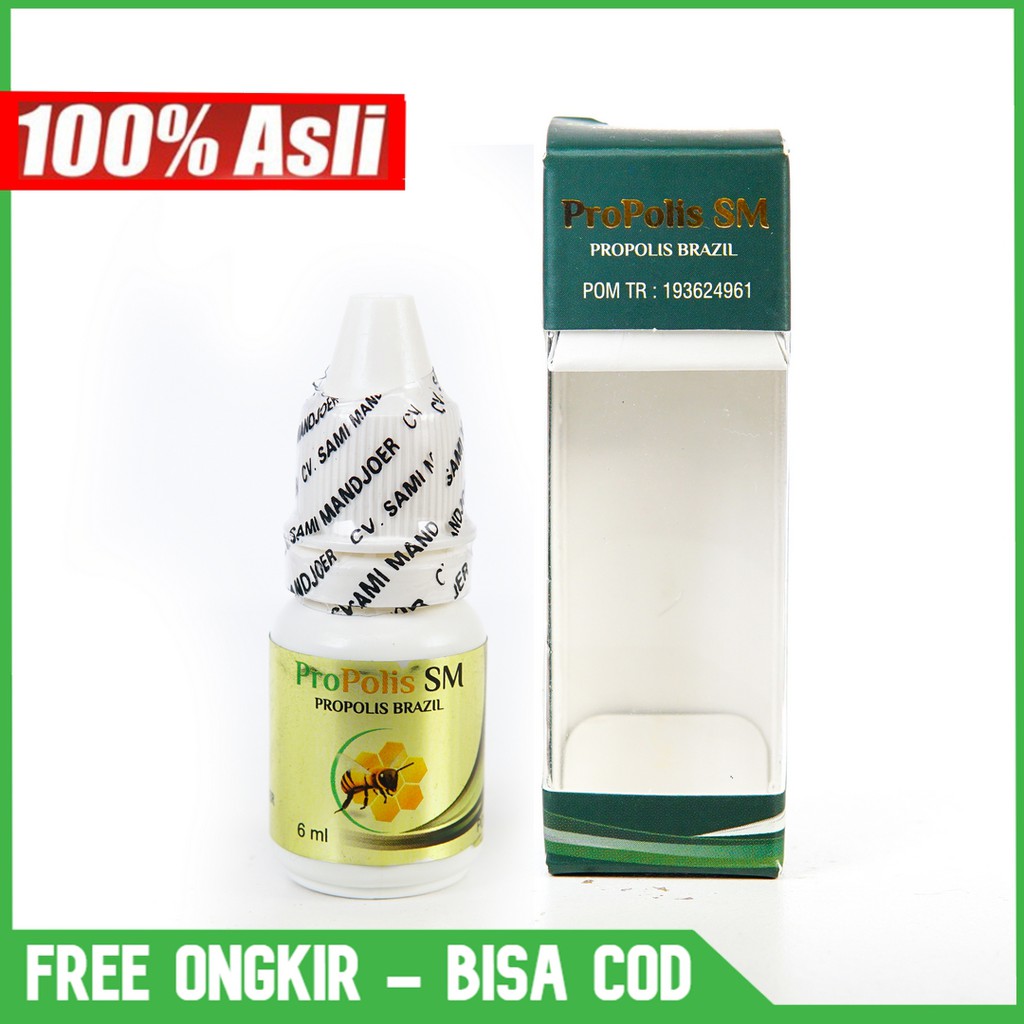 Obat Tetes Polip Hidung - Radang Sinusitis - Sinusitis - Hidung Mampet, Tersumbat - Flu Propolis SM-4