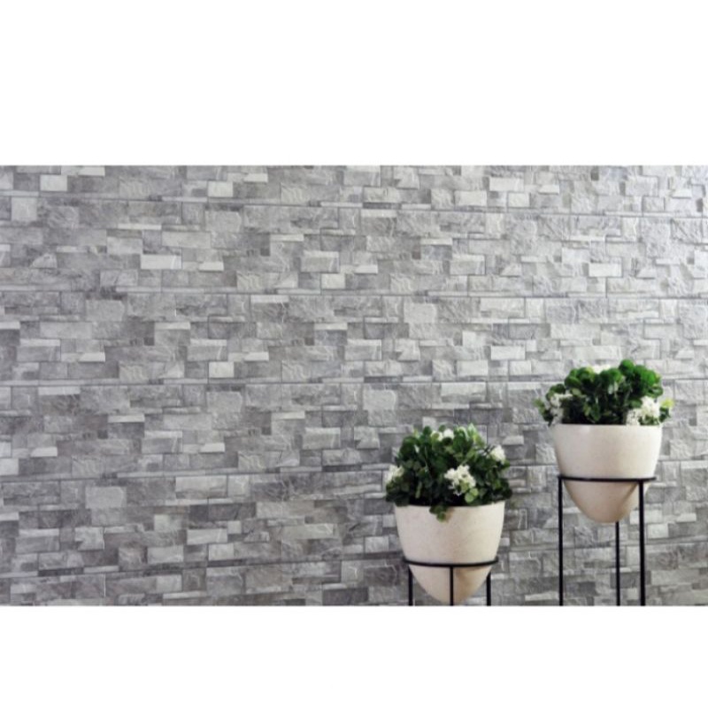 Keramik Dinding Batu Alam Abu-abu/Roman Keramik 30x60cm/dQuarry Grigio/Keramik Dinding Motif Batu Al