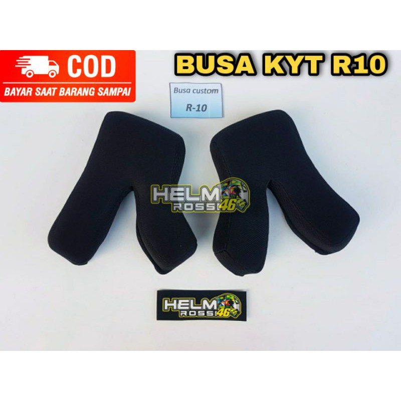 Cheek pad - busa pipi KYT R10 R 10 size S M L XL XXL