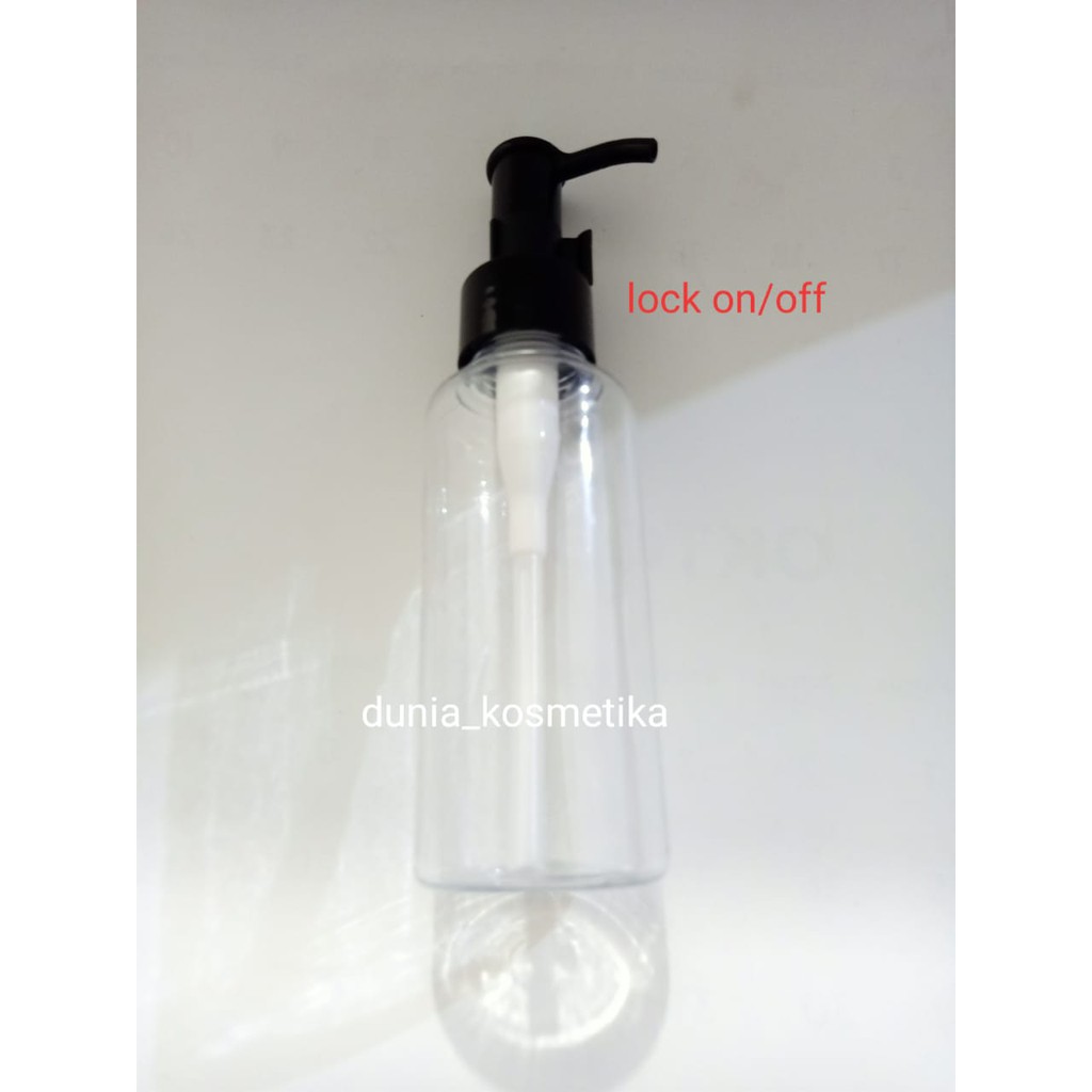 ❤BOTOL❤PUMP TTP HITAM 100ML NEW on/off