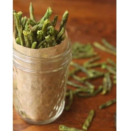 Dehydrated Green Beans Snack Hamster/Marmut Sayur Buncis Kering