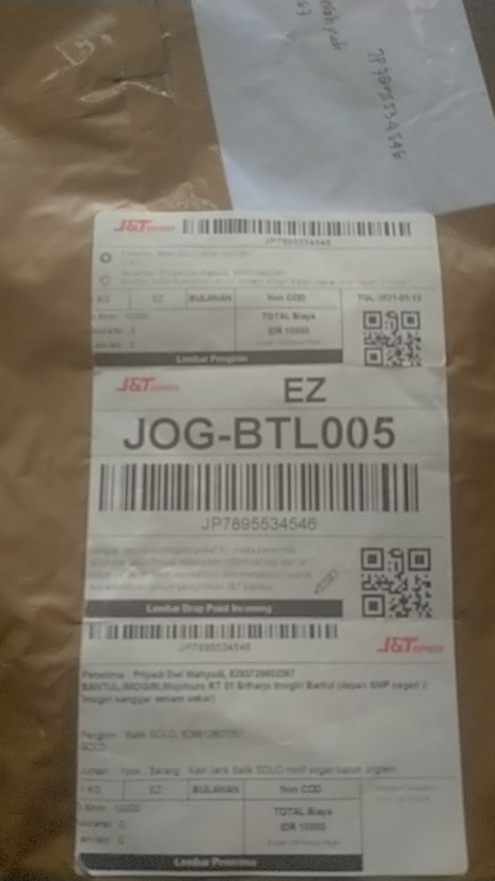 Kain Jarik Batik Solo Motif Sogan Babon Angrem