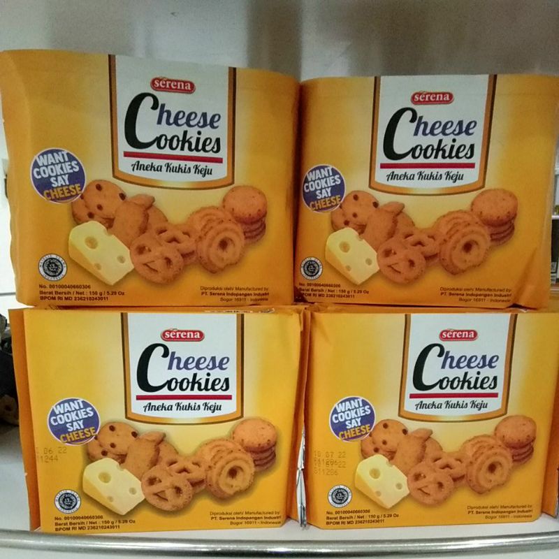 

Serena Cheese Cookies 150gr