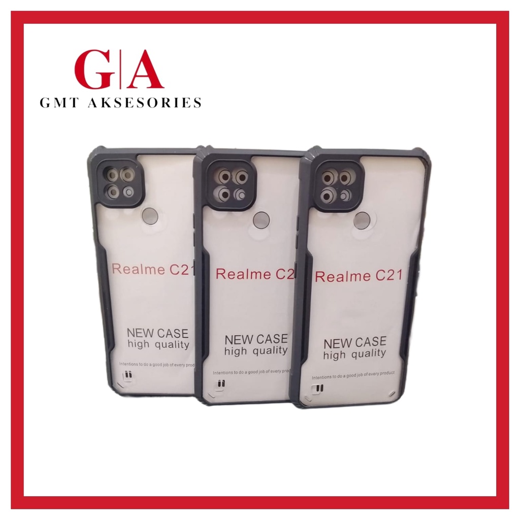 CASE FUSION ARMOR SHOCKPROOF REALME C21 ~ GA
