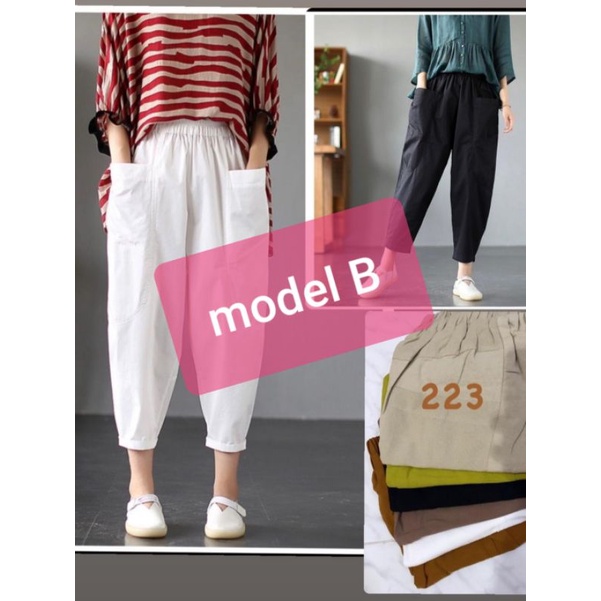 bangkok pants import bangkok | celana linen import