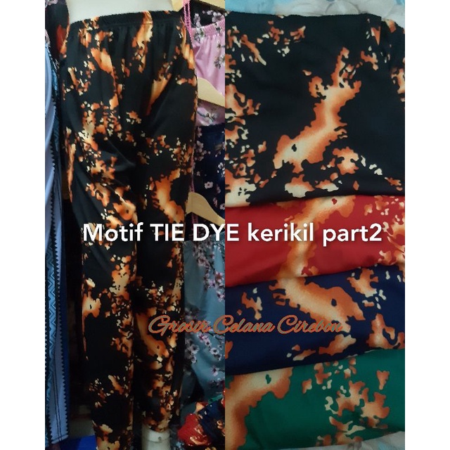 CELANA TIE DYE KERIKIL PART2 JUMBO