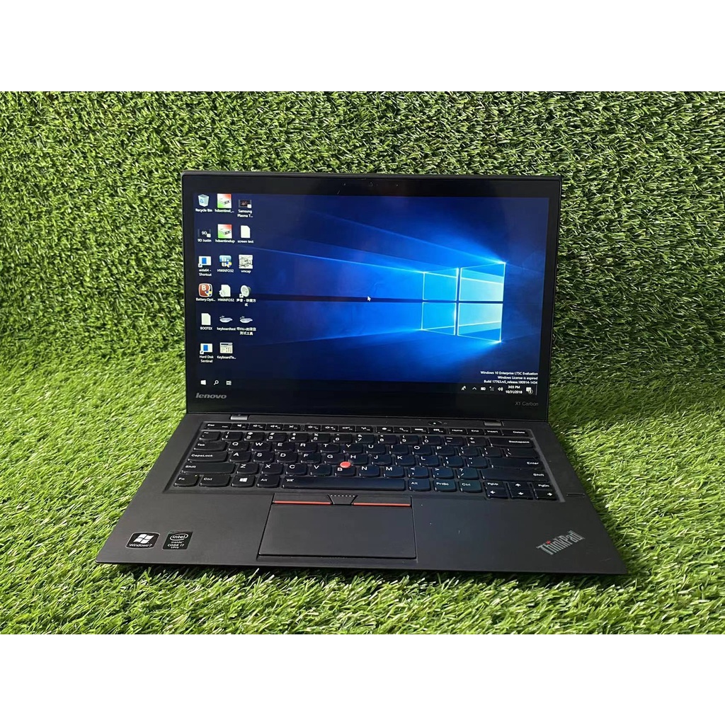 LAPTOP LENOVO THINKPAD X1 CARBON 2ND GEN - CORE i5/i7 GEN 4 - LAYAR 14 COCOK BUAT KUALIAHAN / KANTORAN / GAMING - BONUS TAS