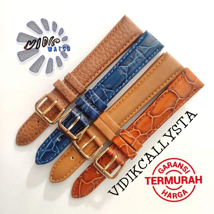 Strap Tali Jam Tangan wanita 16 mm Tali jam kulit 16mm LKZ16 bagus