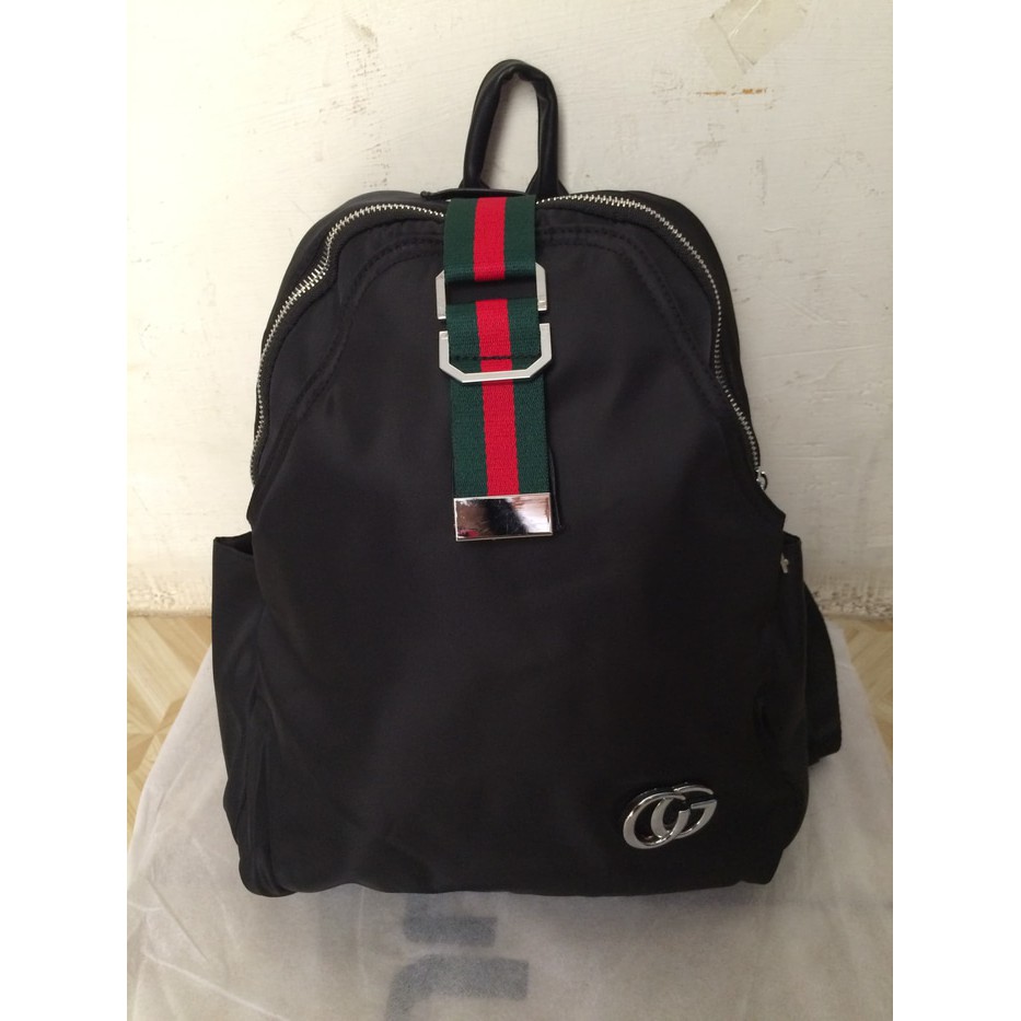 TAS FASHION WANITA IMPORT RANSEL GUCCI LISBAN NYLON