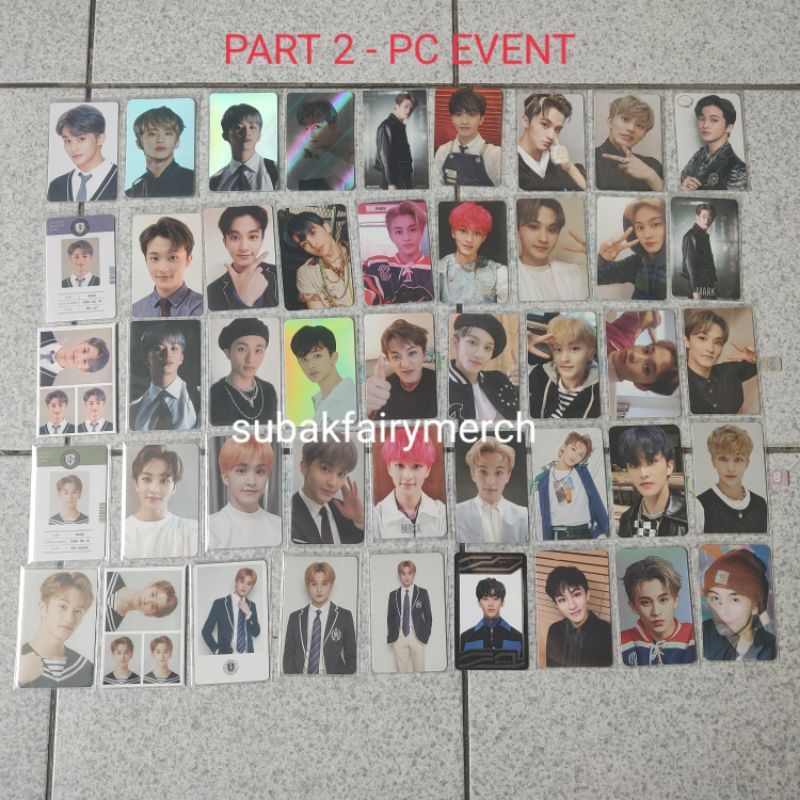 PC Mark Neozone N C T Punch 2nd Super One Resonance Past Future Year Book ID Card AC Access Card Lov