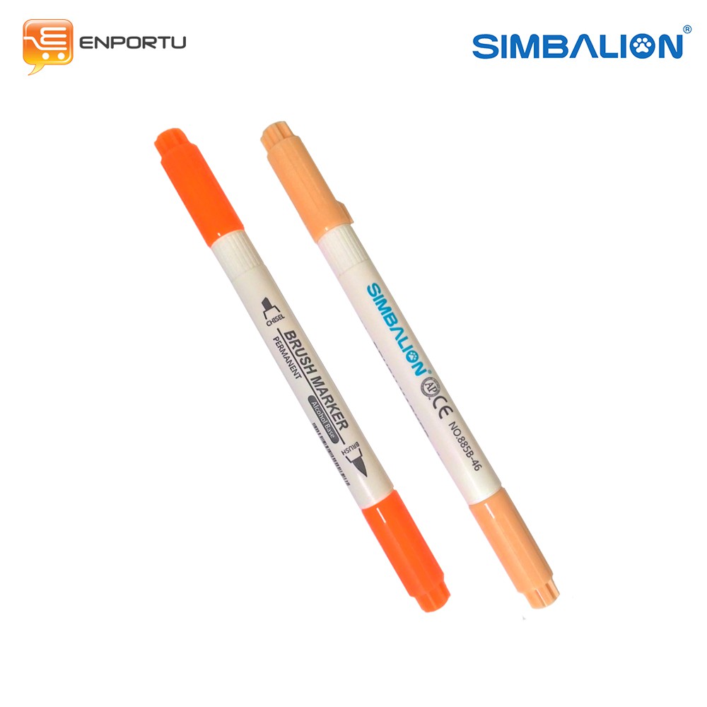 

Simbalion Brush Marker Set Skin Tones