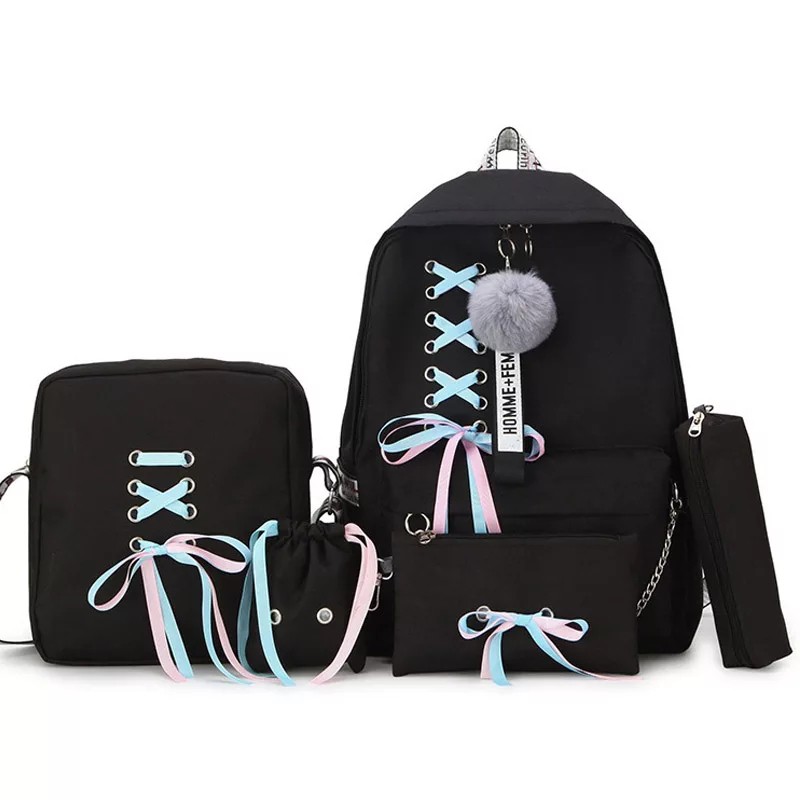 Dunia_Tas123 [LOKAL] DOMMO - D1378 TAS COZY PITA / BISA COD Tas Ransel Anak perempuan