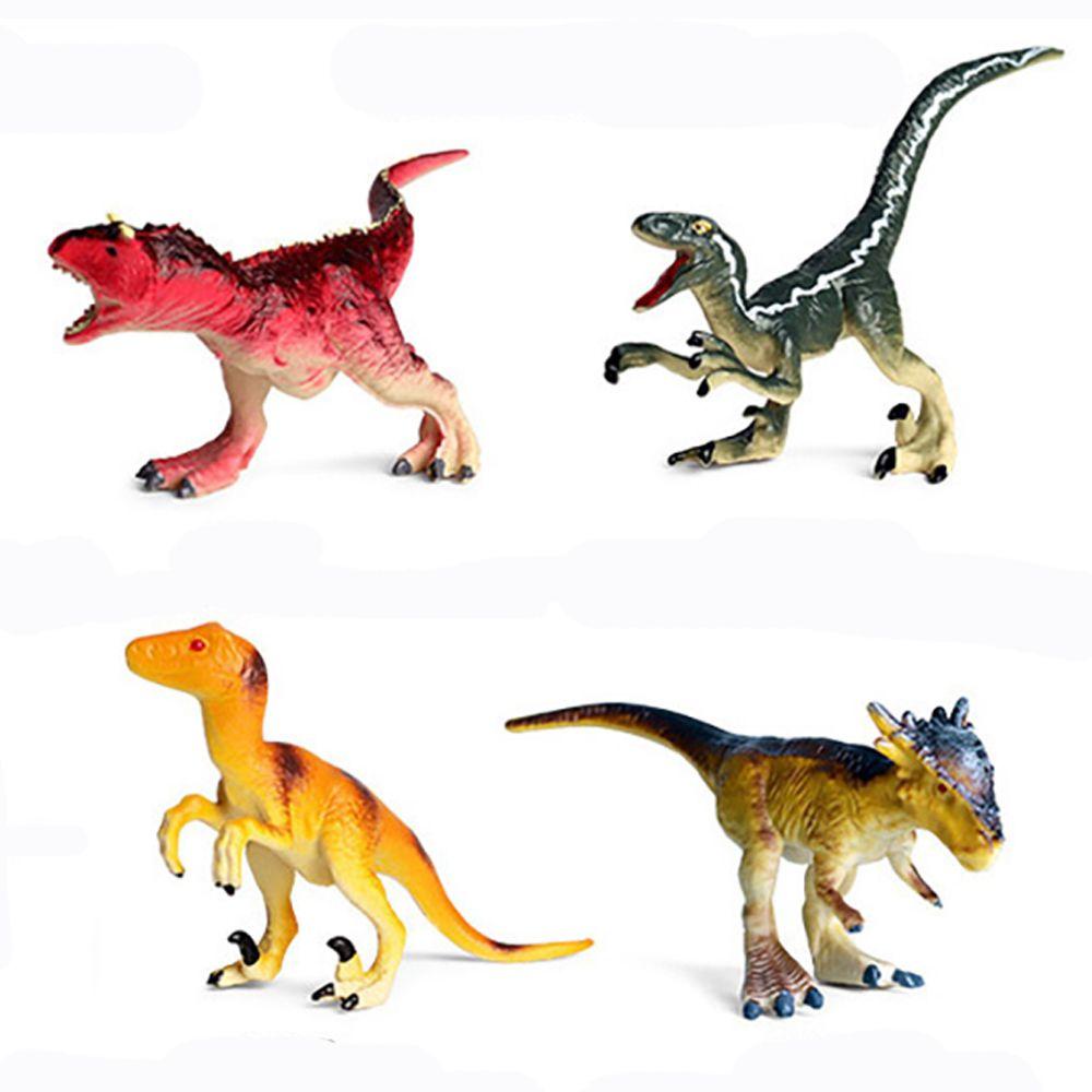 R-flower 8PCS / Set Mainan Edukasi Model Dinosaurus Carnotaurus Untuk Anak Belajar Sains