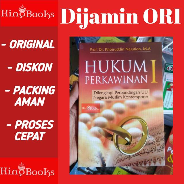 Buku Original Hukum Perkawinan 1 Khoiruddin Nasution-2