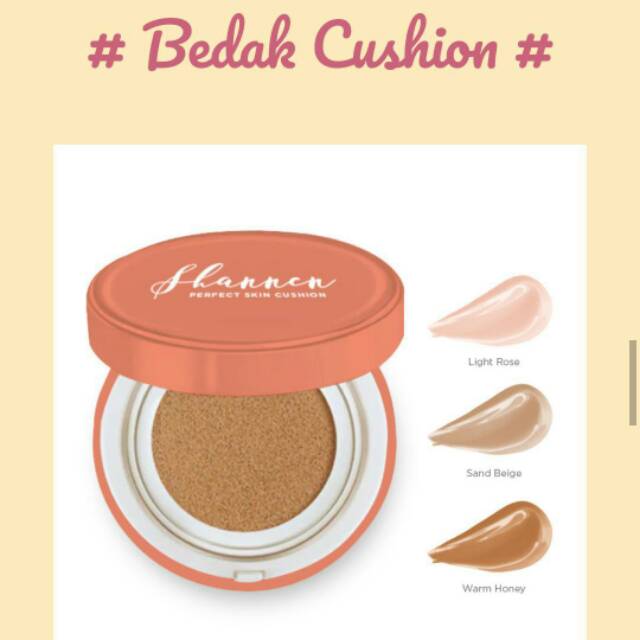 Bedak cushion shannen