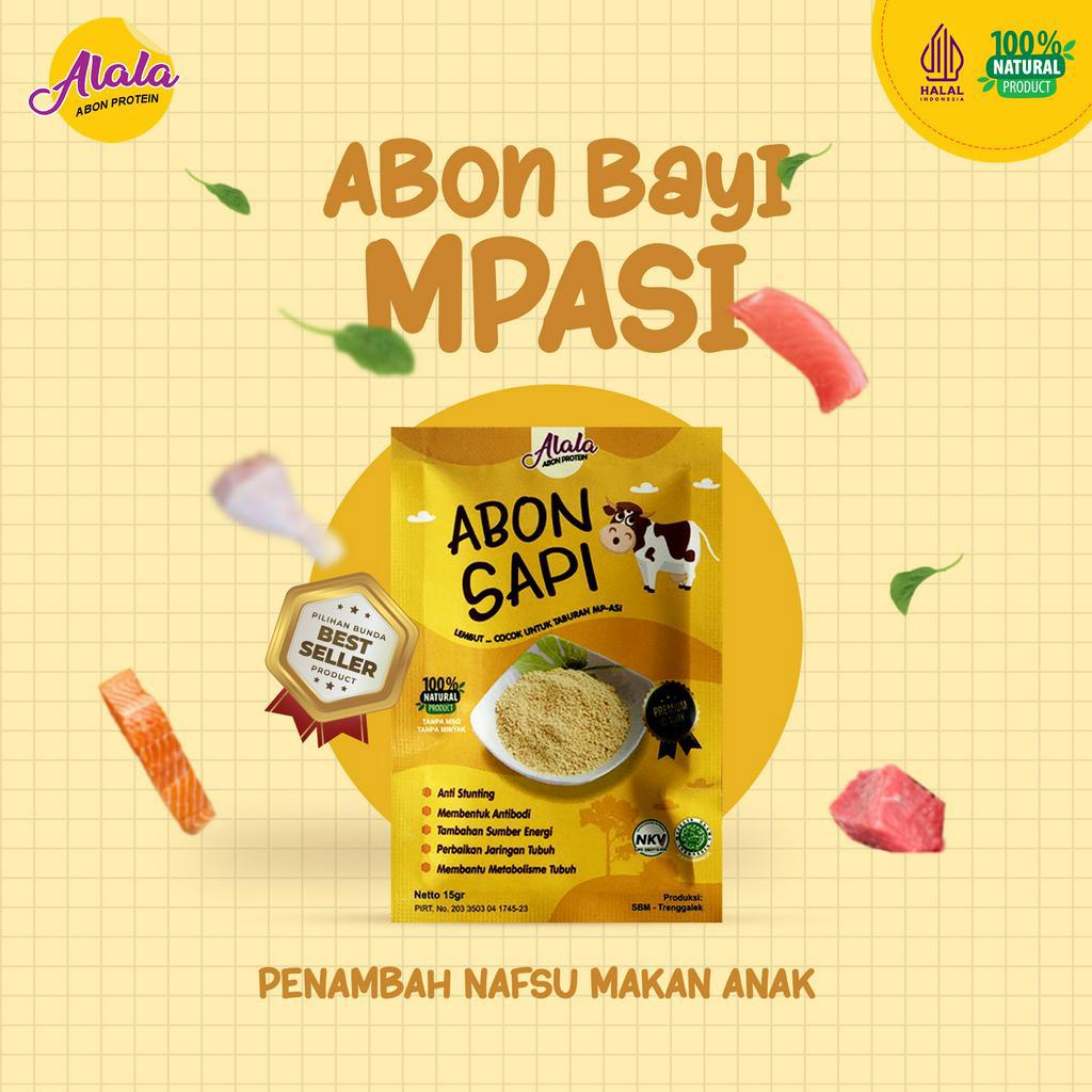 

Alala Abon Mpasi Booster Bb Bayi 8 Bulan | Penambah Nafsu Makan Anak | Mpasi Anti Gtm
